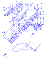 KOTFLÜGEL für Yamaha SRX600 1987