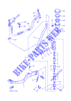 BREMSPUMPE HINTEN für Yamaha XTZ660 1992