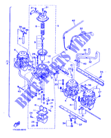 OPTIONALE TEILE   VERGASER   FOR SWITZERLAND für Yamaha FJ1200 1986
