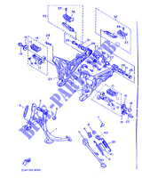 STAENDER / FUSSRASTE für Yamaha FJ1200 1988