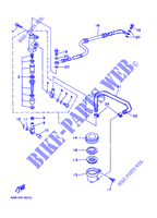 BREMSPUMPE HINTEN für Yamaha YFM350FW-X 1996