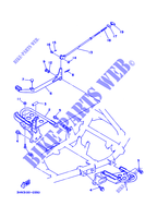 STAENDER / FUSSRASTE für Yamaha YFM350FW 1995