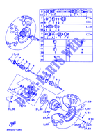 VORDERRAD für Yamaha YFM350FW 1995
