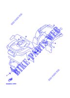 AUFKLEBER / ETIKETT für Yamaha YFB250FW 1995