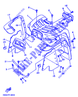 KOTFLÜGEL für Yamaha YFB250 1993