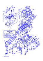 ZYLINDER / MOTORGEHÄUSE für Yamaha WB650 1994