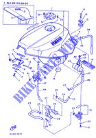 BENZINTANK für Yamaha FZR1000 1989