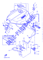 BENZINTANK für Yamaha FZR10000 1989