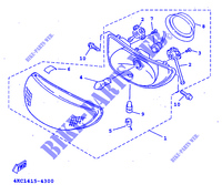 SCHEINWERFER für Yamaha XC125T 1998
