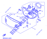SCHEINWERFER für Yamaha XC125T 1998