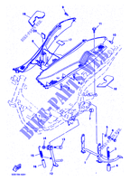 STAENDER / FUSSRASTE für Yamaha YP125E 1998