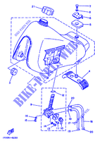 BENZINTANK für Yamaha DT 175 1991