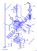 VERGASER für Yamaha RD125LC 1986