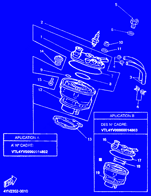 ZYLINDER für Yamaha TZR50R 2000