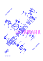 KURBELWELLE / KOLBEN für Yamaha DT50RSM X-LIMIT S.M 2008