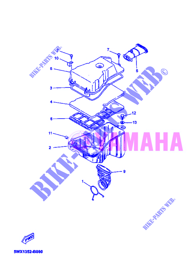 EINLASS für Yamaha X-POWER 2005