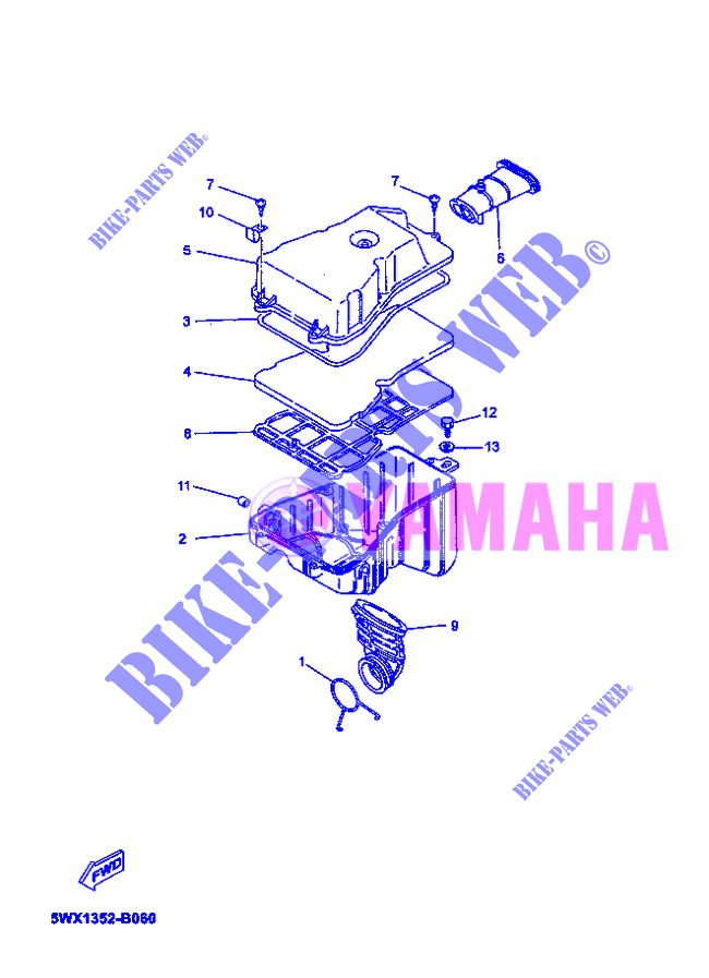 EINLASS für Yamaha X-POWER 2008