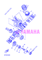 KURBELWELLE / KOLBEN für Yamaha YZF-R125 2012