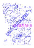 BENZINTANK für Yamaha YZF-R125 2012