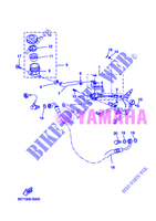 BREMSPUMPE HINTEN für Yamaha YZF-R125 2012