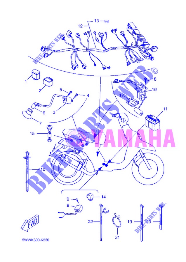 ELEKTRIC 2 für Yamaha BOOSTER SPIRIT 2013