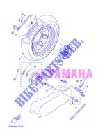 HINTERRAD für Yamaha BOOSTER ONE 2013