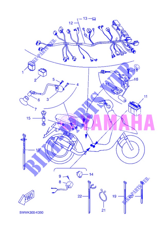 ELEKTRIC 2 für Yamaha BOOSTER 12
