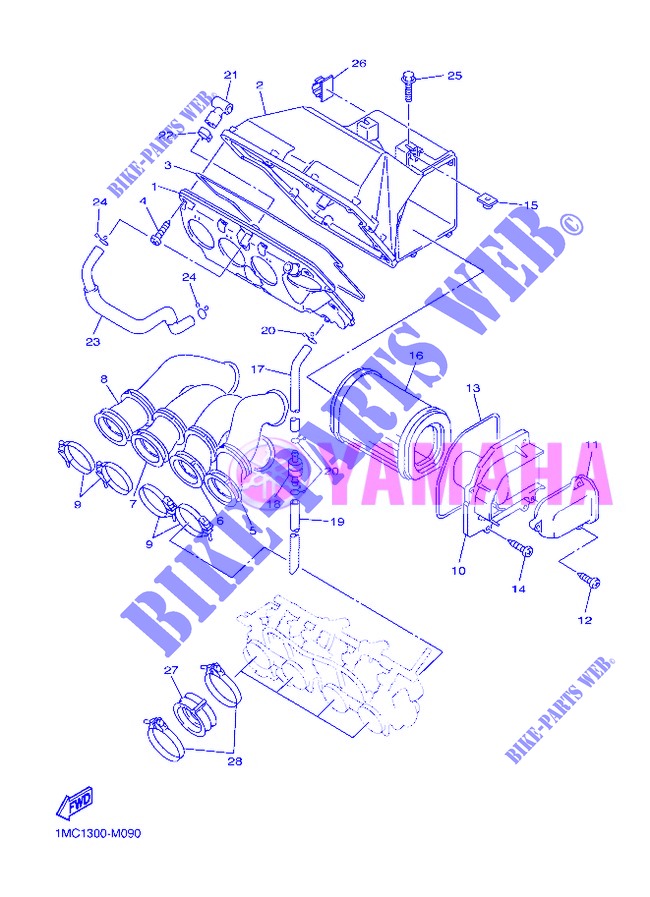 EINLASS für Yamaha FJR1300AS 2013