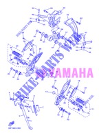 STAENDER / FUSSRASTE für Yamaha FZ8S 2013