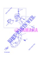 VORDERRAD / BREMSSATTEL für Yamaha NS50 2013