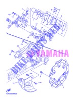 BREMSZANGE HINTEN für Yamaha WR450F 2013
