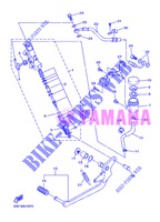 BREMSPUMPE HINTEN für Yamaha DIVERSION 600 F 2013