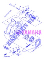 HINTERRAD für Yamaha DIVERSION 600 F ABS 2013