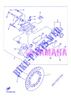 BREMSZANGE HINTEN für Yamaha DIVERSION 600 2013