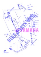 BREMSPUMPE HINTEN für Yamaha DIVERSION 600 2013