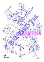 STAENDER / FUSSRASTE für Yamaha DIVERSION 600 ABS 2013