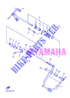 GETRIEBE HEBEL für Yamaha DIVERSION 600 ABS 2013