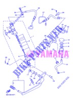 BREMSPUMPE HINTEN für Yamaha DIVERSION 600 ABS 2013
