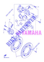 VORDERRAD / BREMSSATTEL für Yamaha DIVERSION 600 ABS 2013