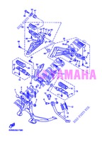 STAENDER / FUSSRASTE für Yamaha XJR1300 2013