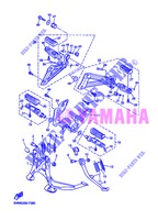 STAENDER / FUSSRASTE für Yamaha XJR1300 2013