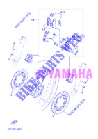 VORDERRAD / BREMSSATTEL für Yamaha XT660ZA 2013