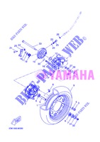 VORDERRAD für Yamaha YN50E 2013