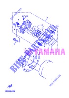 BREMSZANGE HINTEN für Yamaha YP250RA 2013