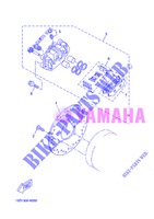BREMSZANGE HINTEN für Yamaha XMAX 400 2013