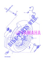 VORDERRAD für Yamaha XMAX 400 2013