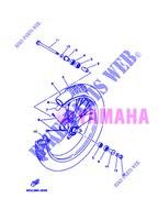 VORDERRAD für Yamaha YZ85LW 2013