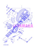 HINTERRAD für Yamaha YZF-R125 2013