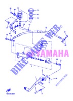 BREMSPUMPE HINTEN für Yamaha YZF-R6 2013
