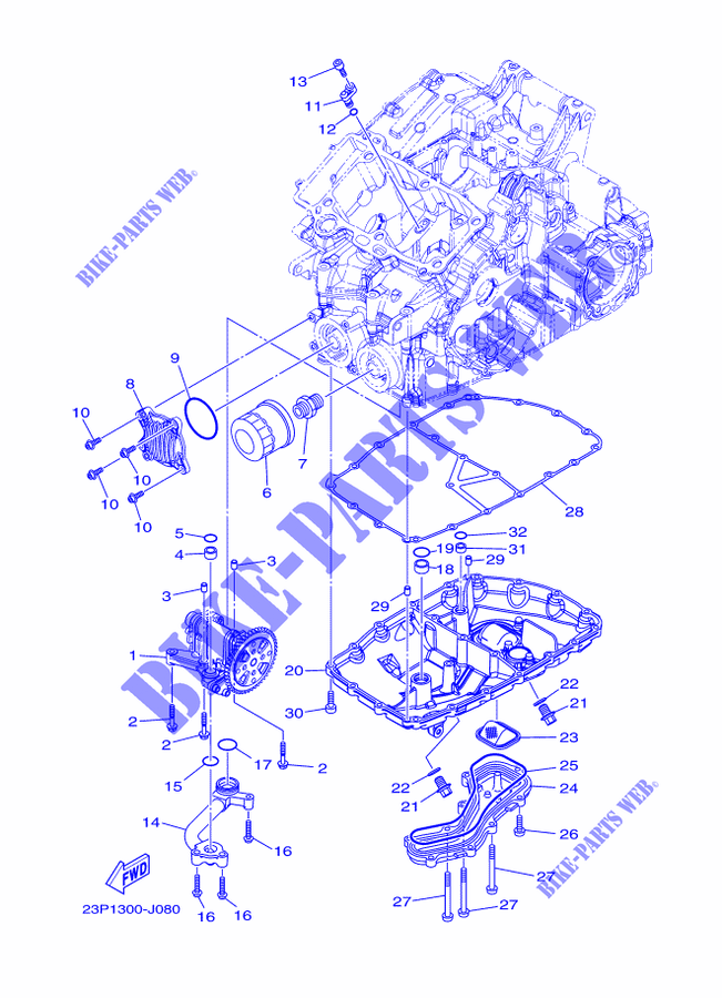 OLPUMPE für Yamaha XT1200Z 2014